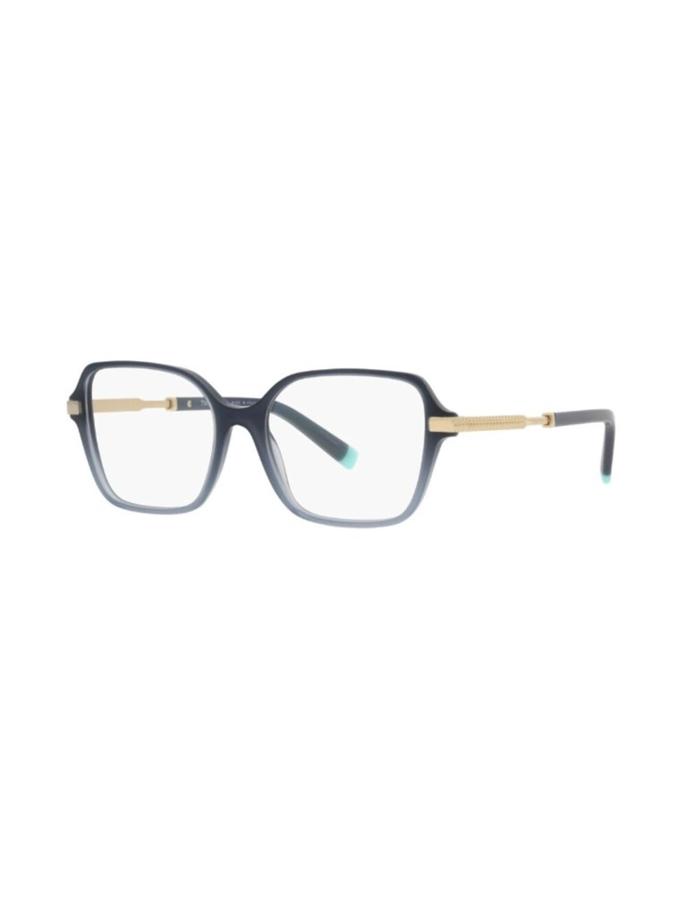 Tiffany & Co Eyeglasses Glasses TF 2222 8307 Opal Blue Gradient 54-16 145 w/case